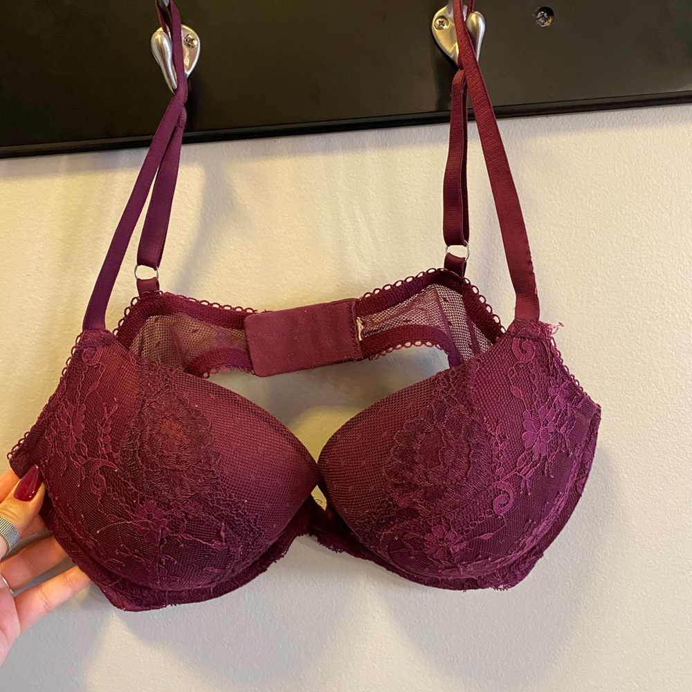 Merlot VS Lace Bra